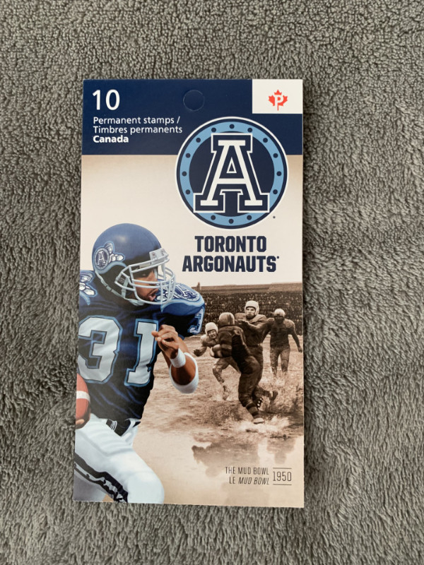 Toronto Argonauts 2012 10 Permanent Stamps in Arts & Collectibles in City of Toronto - Image 3