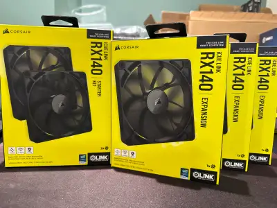 Corsair RX140 starter kit + 3 RX140, View more