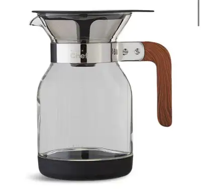 5-Cup Glass Pour Over Coffee Maker with Removeable Fi, View more