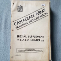 Canadian WW2 training Manuals