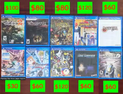 《 NEW SEALED GAMES 》Sony PSVITA Playstation PS VITA, View more
