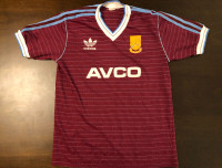 1985-1987 West Ham United Super Rare Home Jersey - Size Medium