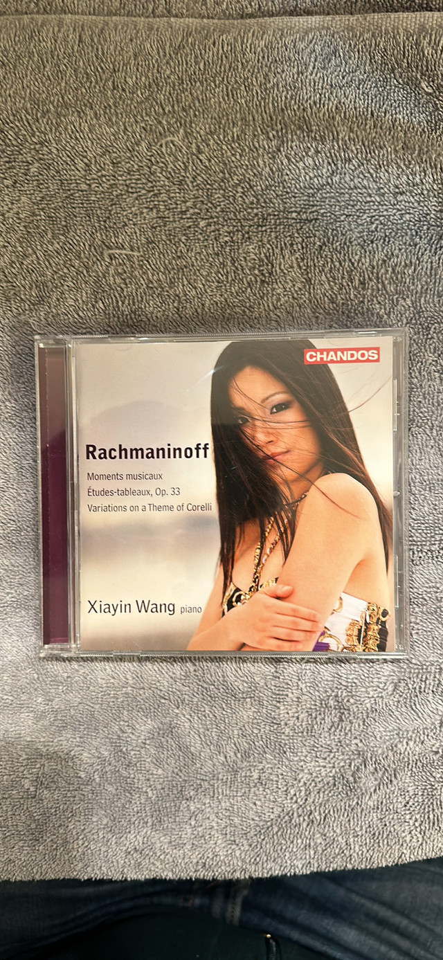 CD Rachmaninov, Xiayin Wang Piano, Moments Musicaux, Etudes Tabl in CDs, DVDs & Blu-ray in Ottawa