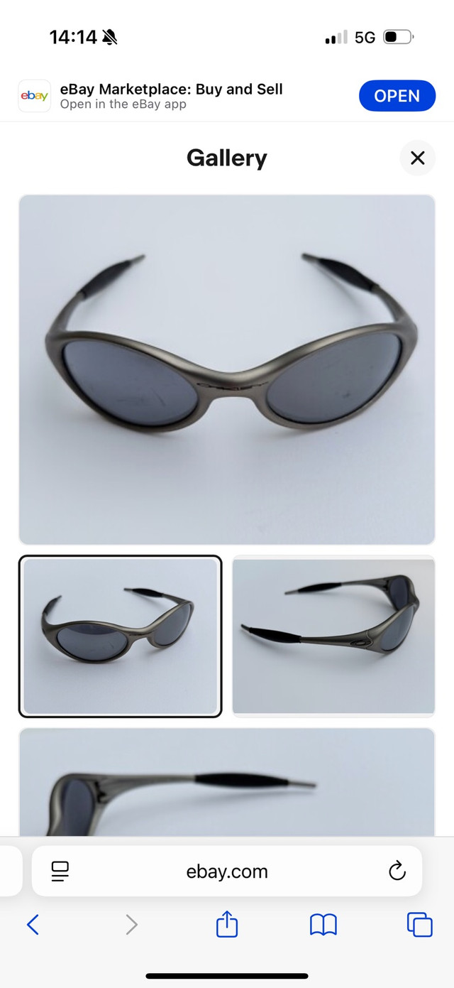 Oakley Eye Jacket Gen 1 Vintage in Men's in Calgary