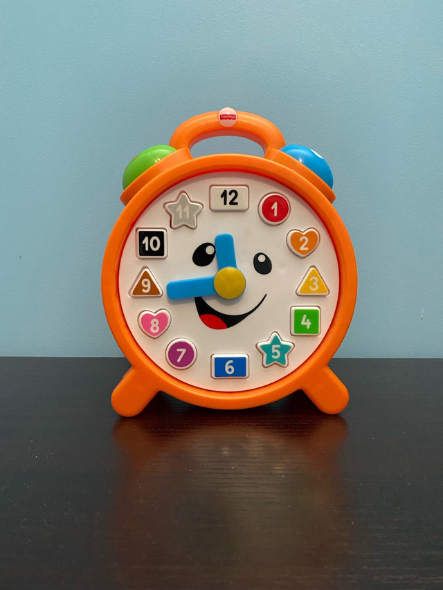 Fisher price clock for kids in Toys in Winnipeg - Image 3