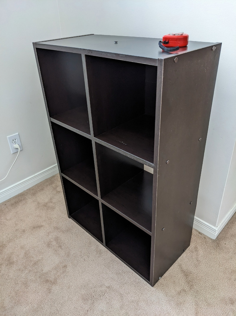3x2 Dark Brown Cube Shelves Bookcases & Shelving Units Ottawa Kijiji