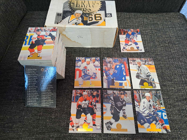 Hockey cards Leaf 94-95 set in Arts & Collectibles in Oshawa / Durham Region - Image 3