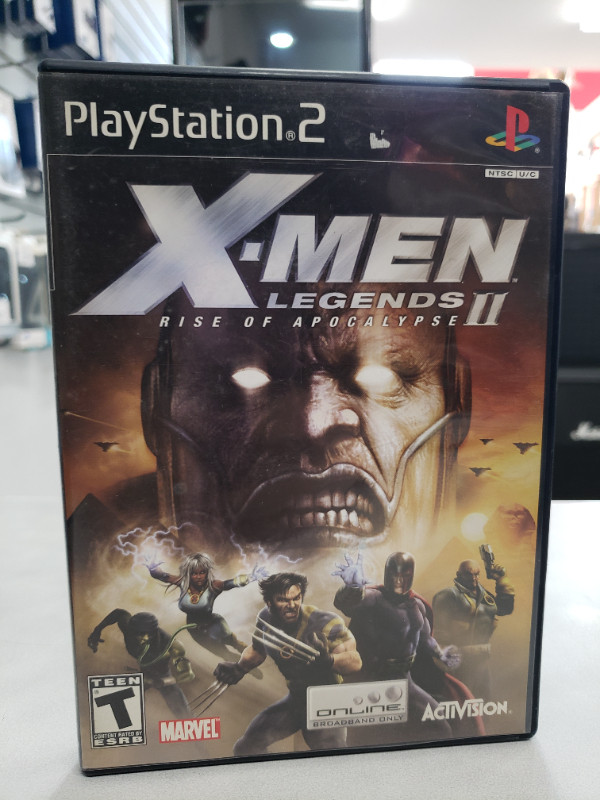 X-Men Legends II Rise of Apocalypse PS2 in Older Generation in Summerside