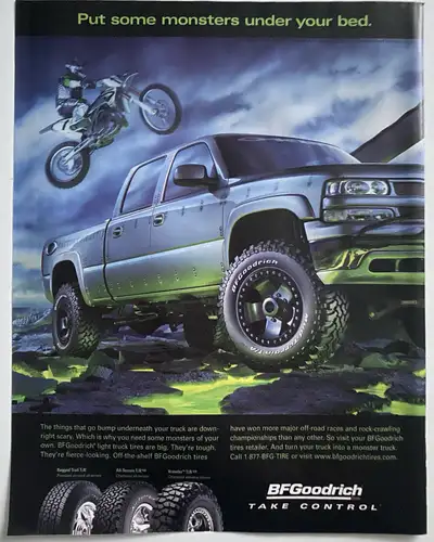 ‘03 B.F.Goodrich Tires Original Ad, View more