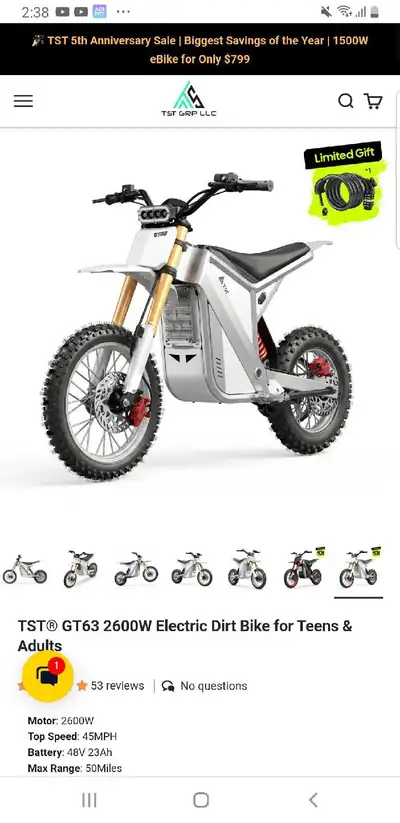 looking to sell a ebike/escooter , View more