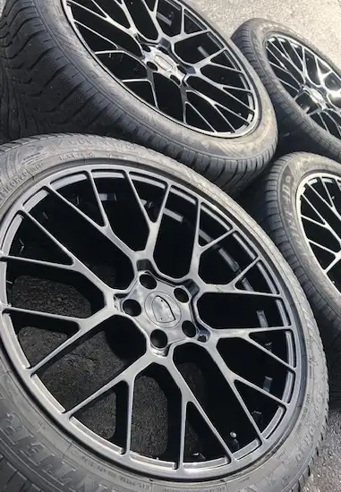 20"PORSCHE MACAN reps+265/45/R20 &295/40/R20 Kumho/Michelin Snows Set of 20 inch NEW IKON RWP20 stag...