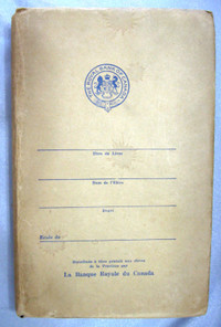 LIVRE A L USAGE DES ELEVES ..PREMIERES NOTION DE SCIENCES c.1920