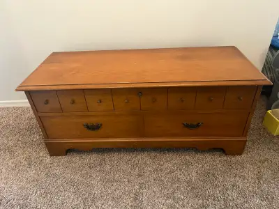 Beautiful vintage Lane cedar-lined hope chest, free to a good home. Lane Chests is an iconic furnitu...