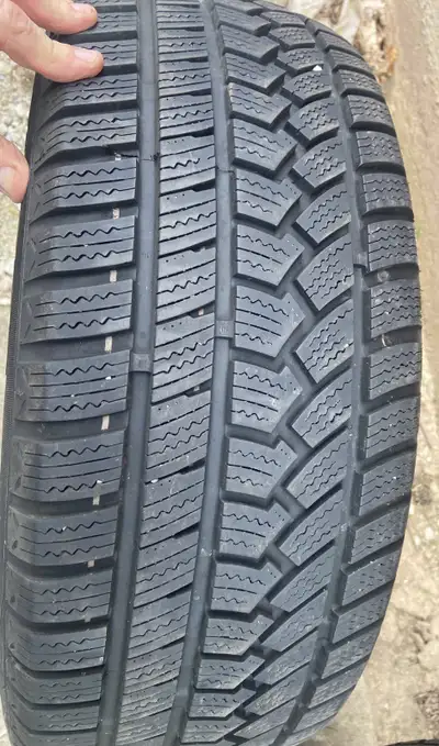 Excellent condition – tread 9.5 out of 10. I know it’s summer but I sold the car and am cleaning out...