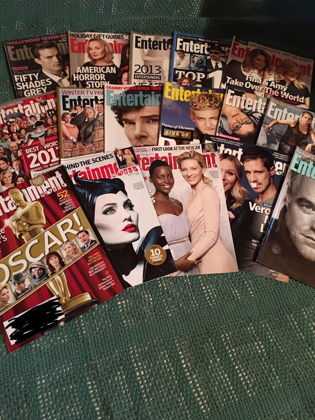 Entertainment Weekly Magazines 2013-2014 in Arts & Collectibles in Norfolk County