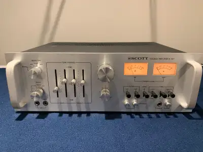 SCOTT A-457 AMPLIFICATEUR INTÉGRÉ STÉRÉO AMPLIFIER, View more