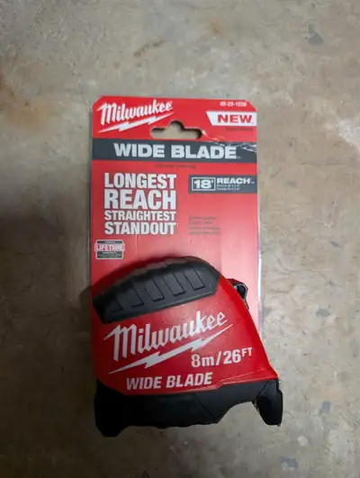 Milwaukee tape measure, View more