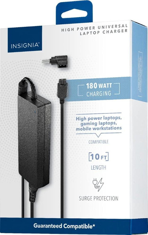 Insignia: High Power Universal 180W Laptop Charger in Laptop Accessories in Burnaby/New Westminster - Image 3