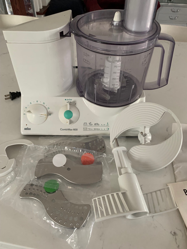 BRAUN” FOOD PROCESSOR MULTIQUICK 600WATT KITCHEN Processors