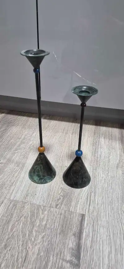 vintage Christian de Beaumont candlesticks, View more