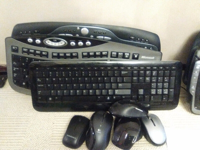 have some keyboard / mouse / receiver  for parts in Mice, Keyboards & Webcams in Calgary