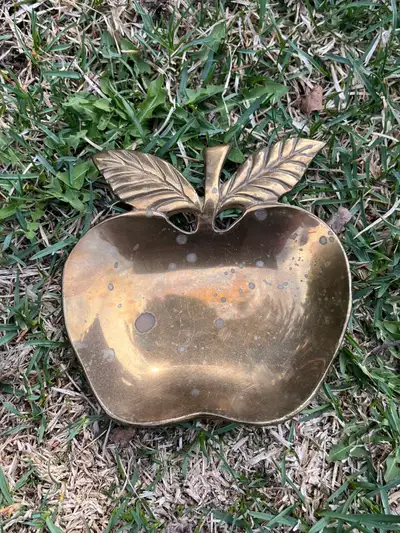 Brass Apple Catch All, View more