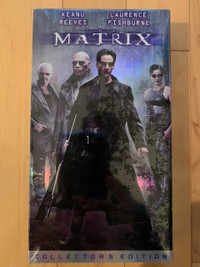 The Matrix Collector's Edition VHS Tape