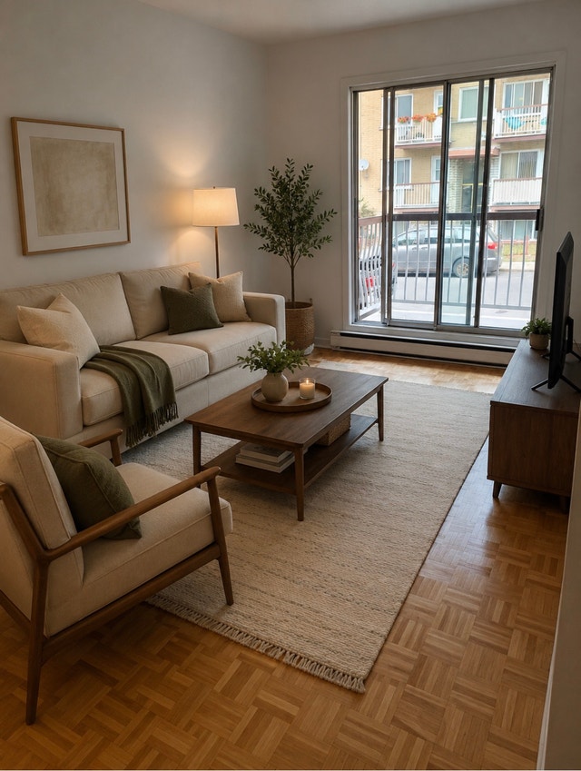 2 bedroom with basement for rent in Parc Extension — photo 3