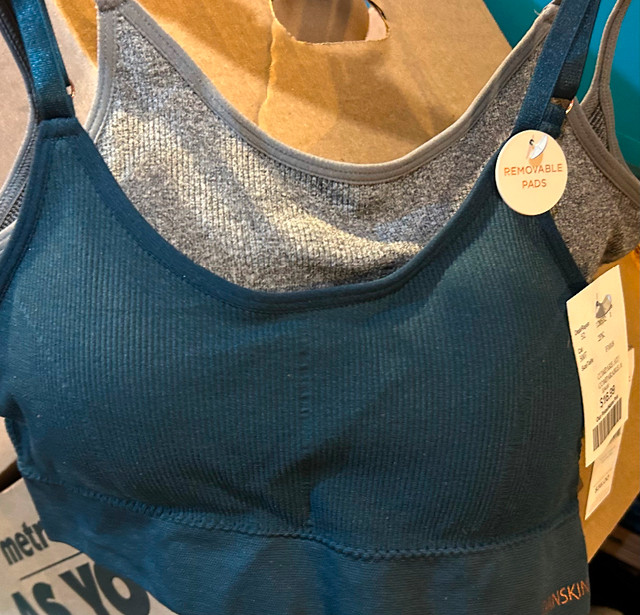 Women’s Danskin 2 Pk Bras, blue&grey, brand new tags, size M in Women's - Other in Oakville / Halton Region - Image 4