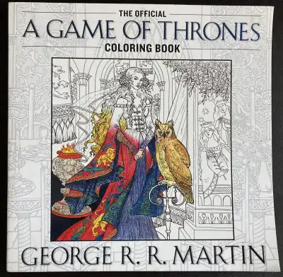 The Official A Game of Thrones Colouring Book / NEW, View more