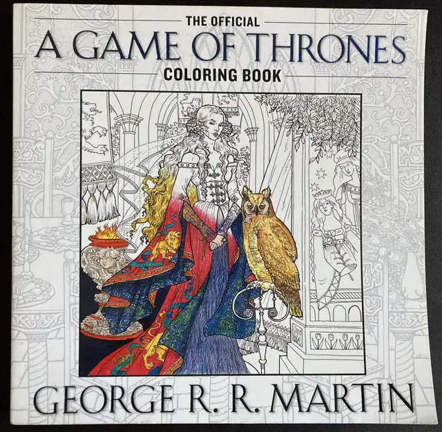 The Official A Game of Thrones Colouring Book / NEW in Other in Gatineau - Image 2