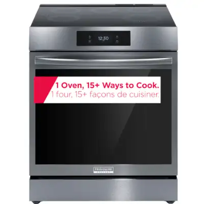 Induction stove: Frigidaire Gallery 30" stainless, like new, View more