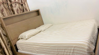 Ashley queen size bed with box