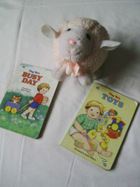 Rattle Lamb and Two Board  Books    (Truro)