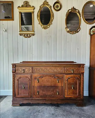 Antique Buffet Cabinet - Delivery Available, View more