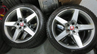 Jaguar XE Winter Rims and Michelin X-ice 245/40R18 Snow Tires