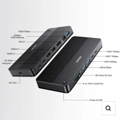 The UNITEK USB-C Single 8K/Triple 4K, View more