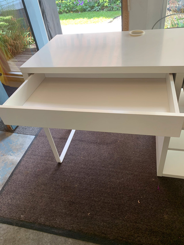 IKEA Micke Desk with Free swivel chair Desks Winnipeg Kijiji