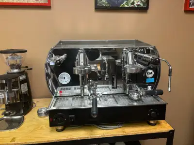 La Nuova Era 2 group semi automatic espresso machine, View more
