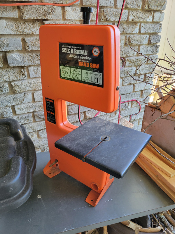 Black and decker drill powered bandsaw sale
