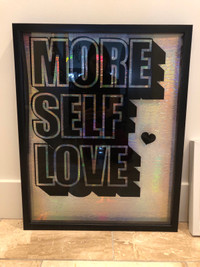 “More Self Love” Affirmation wall decor