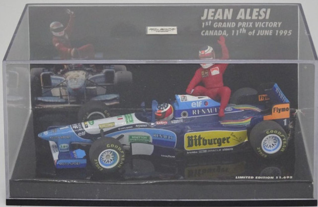 1/43 Jean Alesi (First Win) Canadian GP riding on B195 Ltd. Ed. in Arts & Collectibles in Markham / York Region