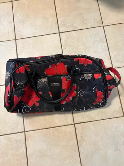 NEW Floral MK Rolling Duffle Bag, View more