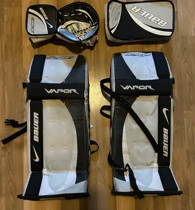 Road Hockey Goalie Pads Glove & Blocker , View more