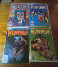 Wolverine 1-4 comic book limited series set (1982 )