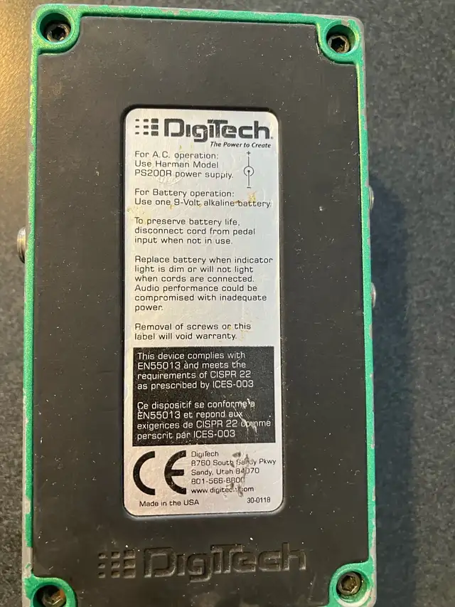 Digitech Synth Wah pedal in Amps & Pedals in Markham / York Region - Image 7