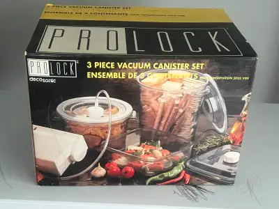 Decosonic ProLock Professional Vacuum Sealing System + 3 Piece ., View more