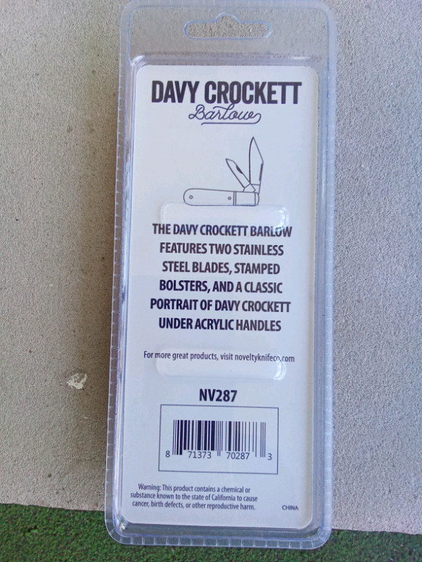 Davy Crockett Knife in Arts & Collectibles in Kingston - Image 3
