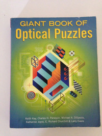 Giant book of Optical puzzles 383 pages