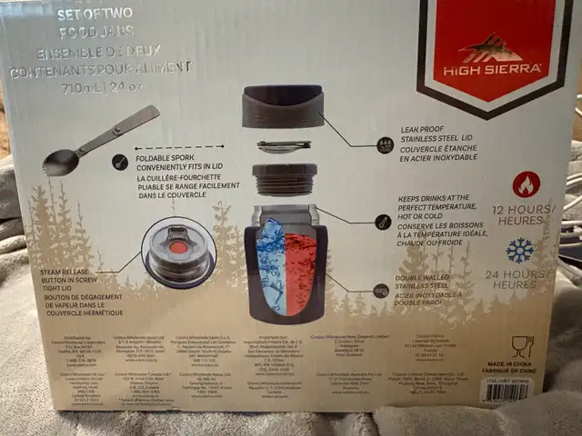 Brand new insulated stainless steel thermos (food jar)63234551005057121